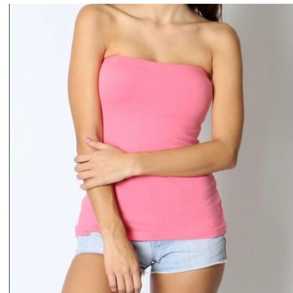 ‼️Bundle 3+items/50% off‼️ No Boundaries Juniors' Essential Knit Tube Top